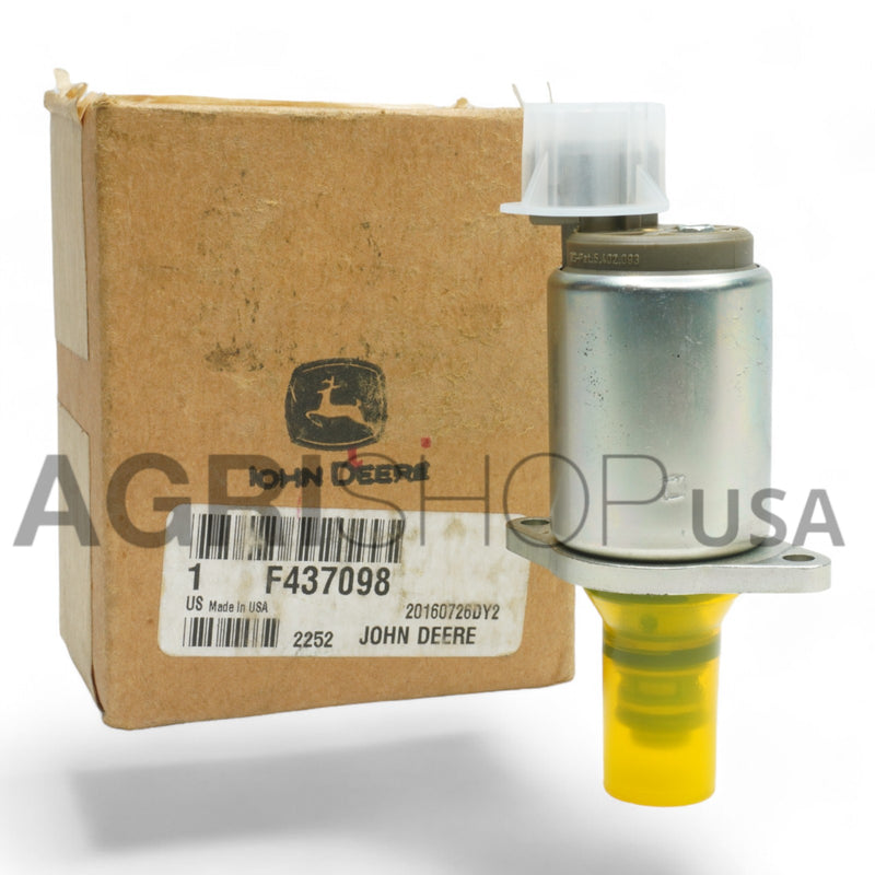 John Deere - F437098 - CB11496117 - Solenoid Valve "Available"