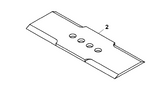 JOHN DEERE - CXT25402 Blade, Basecutter 6mm (4 Edge) "Available in Factory, Request a Quote!"